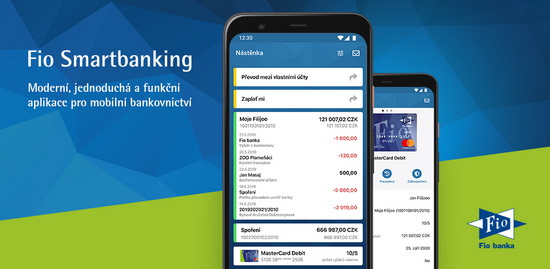 Obrázek: Smartbanking Fio banky
