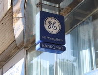 GE Money Bank - Inovace Internet Banky přináší řadu užitečných novinek. Na snímku: logo GE Money Bank