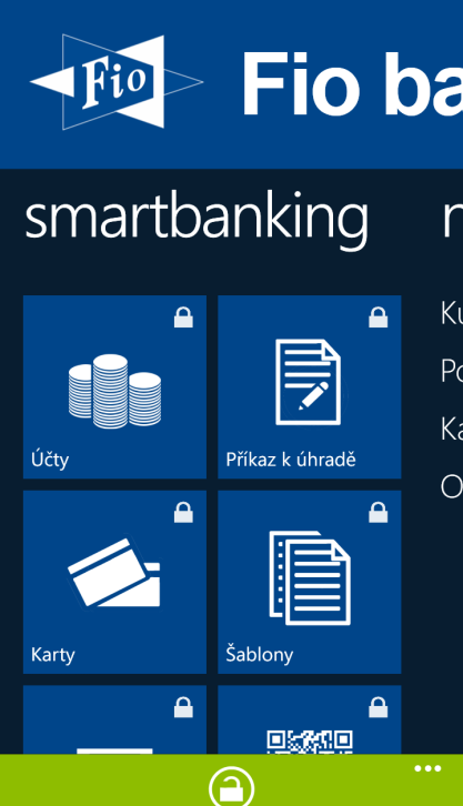 Úvod Smartbankingu.