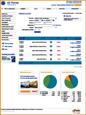 GE Money Bank - GE Money Manager - ilustrační foto