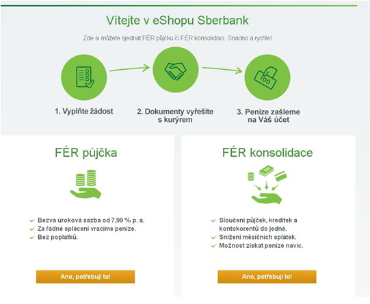 eShop Sberbank