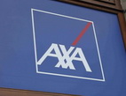 Axa spouští prodej nového produktu pojištění vozidel Auto Go. Na snímku logo Axa.