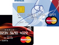 Raiffeisenbank nabízí bezkontaktní karty nově i k firemním účtům. Na snímku karty.