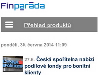 Mobiln&iacute; Finpar&aacute;da.cz