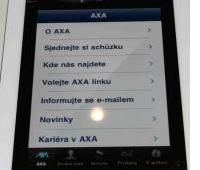 Hlavní menu aplikace Manager