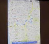 Vyhledávání trasy v aplikaci Manager