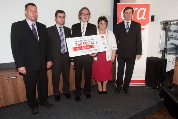 Finalisté soutěže starosta roku.