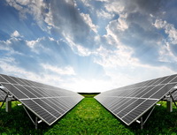 Jaká je nabídka zelených investičních fondů v České republice? Na snímku solární panely.