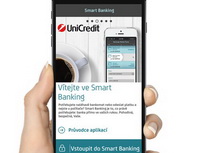 Smartbanking UniCredit Bank - otisk prstu