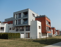 Zájem o hypotéky se zvyšuje. 94 % Čechů preferuje bydlení ve vlastním bytě či domě. Na snímku nová výstavba bytů.
