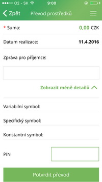 Aplikace Kreditka - obrázek 1