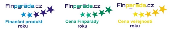 Obrázek: Loga soutěže Finparáda - Finanční produkt roku
