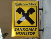 Obrázek: Bankomat Raiffeisenbank