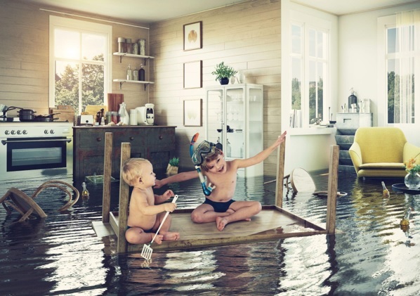 Obrázek: Zaplavená domácnost