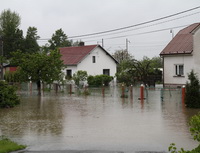 Obrázek: Zaplavený dům