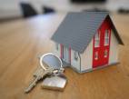 Model domku a klíče