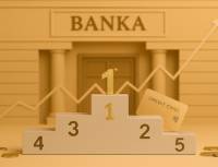 Obrázek: Banka a stupně vítězů